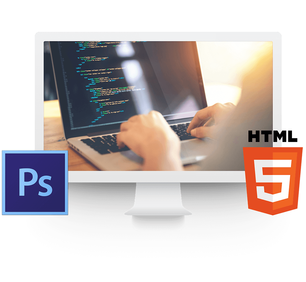 PSD to HTML conversion